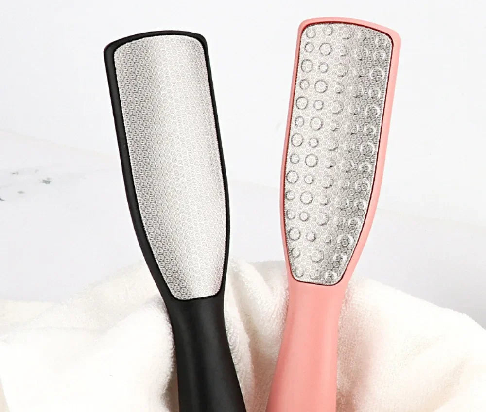 Two Sides Stainless Steel Callus Remover Foot File Scraper Pedicure Tools Dead Skin Remove for Heels Feet Care Products