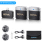 BOYA BY-M1V Wireless Lavalier Lapel Condenser Microphone for iPhone Android Smartphone Camera PC  Gaming YouTube Broadcast Vlog