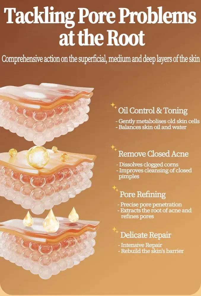 Removing Large Pores Pore Shrinking Serum Face Tightening Repairing Facial Pore Minimizing Moisturizing Skin Care Product