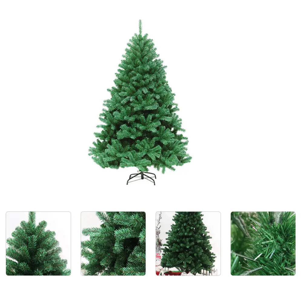 1Pc Christmas Tree Model for Yard Living Room Encrypted Leaf Christmas Tree Decorative Simulation Christmas Tree for Festival