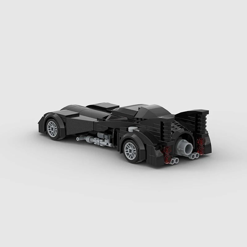 MOC Car Batmobile V2 Racing Technical Vehicle Model Building Block Super Race brick Ideas Movie Hero Bat Toy Christmas Gift City