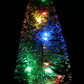 Christmas Green Cedar LED Lights Pine Needle Tree Christmas Decorations Desktop Ornament Gift Mini Christmas Tree Decorations