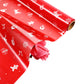 Red Gift Basket Baskets Cellophane Wrapper Packaging Roll Christmas Wrapping Paper