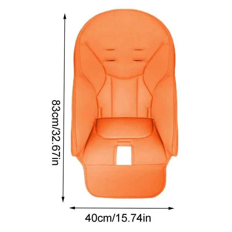 Baby Dining Chair seat Cushion PU Leather Dining Chair Cover child  Dining Seat Case For Peg Perego  for Siesta Zero3 for Baoneo