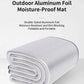 Outdoor camping moisture-proof mat, double-sided aluminum film beach sleeping mat, thickened moisture-proof tent floor mat