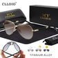 CLLOIO New Titanium Alloy Sunglasses Polarized Men's Sun Glasses Women Fashion Pilot Gradient Eyewear Photochromic Oculos De Sol