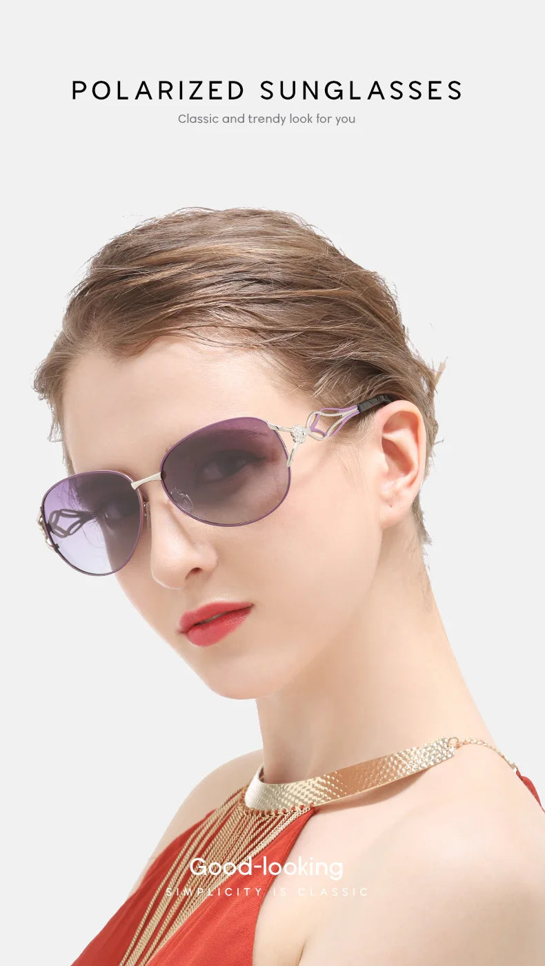 YSYX Polarized Sunglasses Women Brand Butterfly Sun Glasses Luxury UV400 Driving Woman Fashion Eyewear Lunettes De oleil 2023