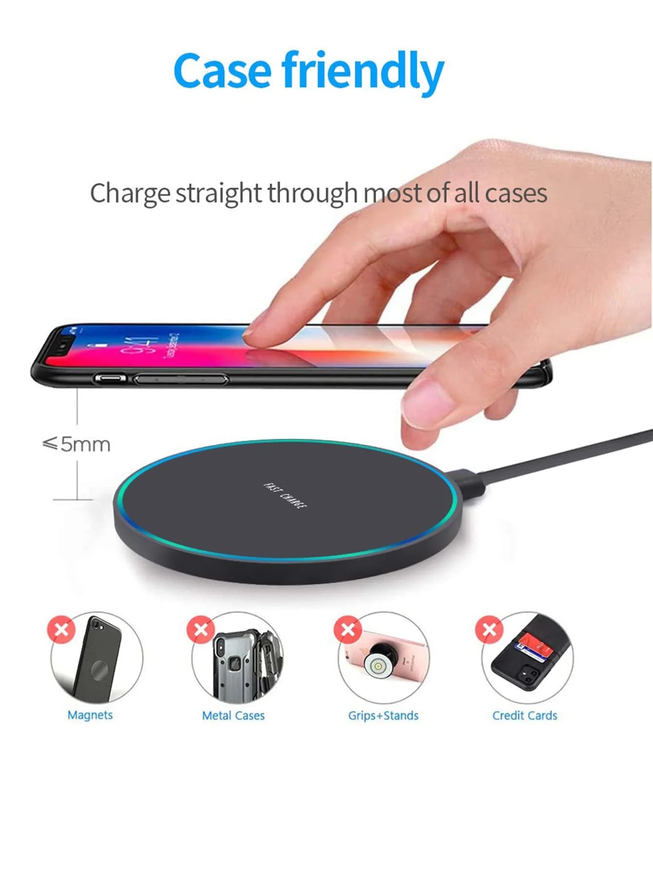 200W Wireless Charger Pad For iPhone 14 13 12 15 16Pro XS Max Induction Fast Wireless Charging Station For Samsung Xiaomi Huawei