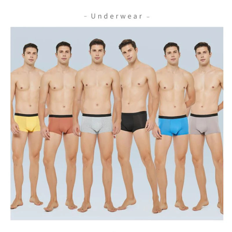 Bulbusbow Men's Boxer Shorts 4-Pack in Various Colors