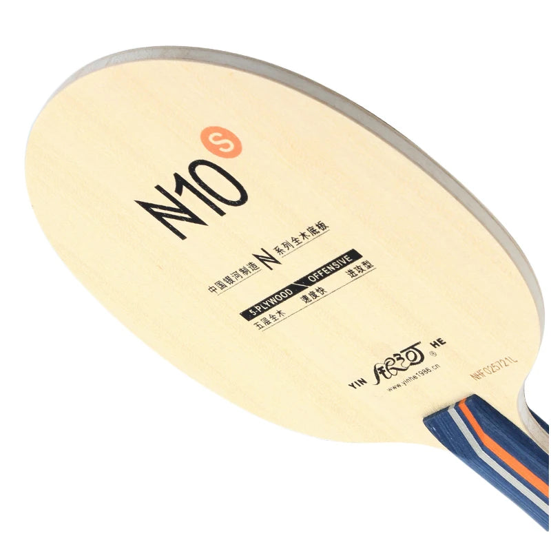 Yinhe Table Tennis Blade N10s N-10 Offensive 5 Wood Ping Pong Racket Blade