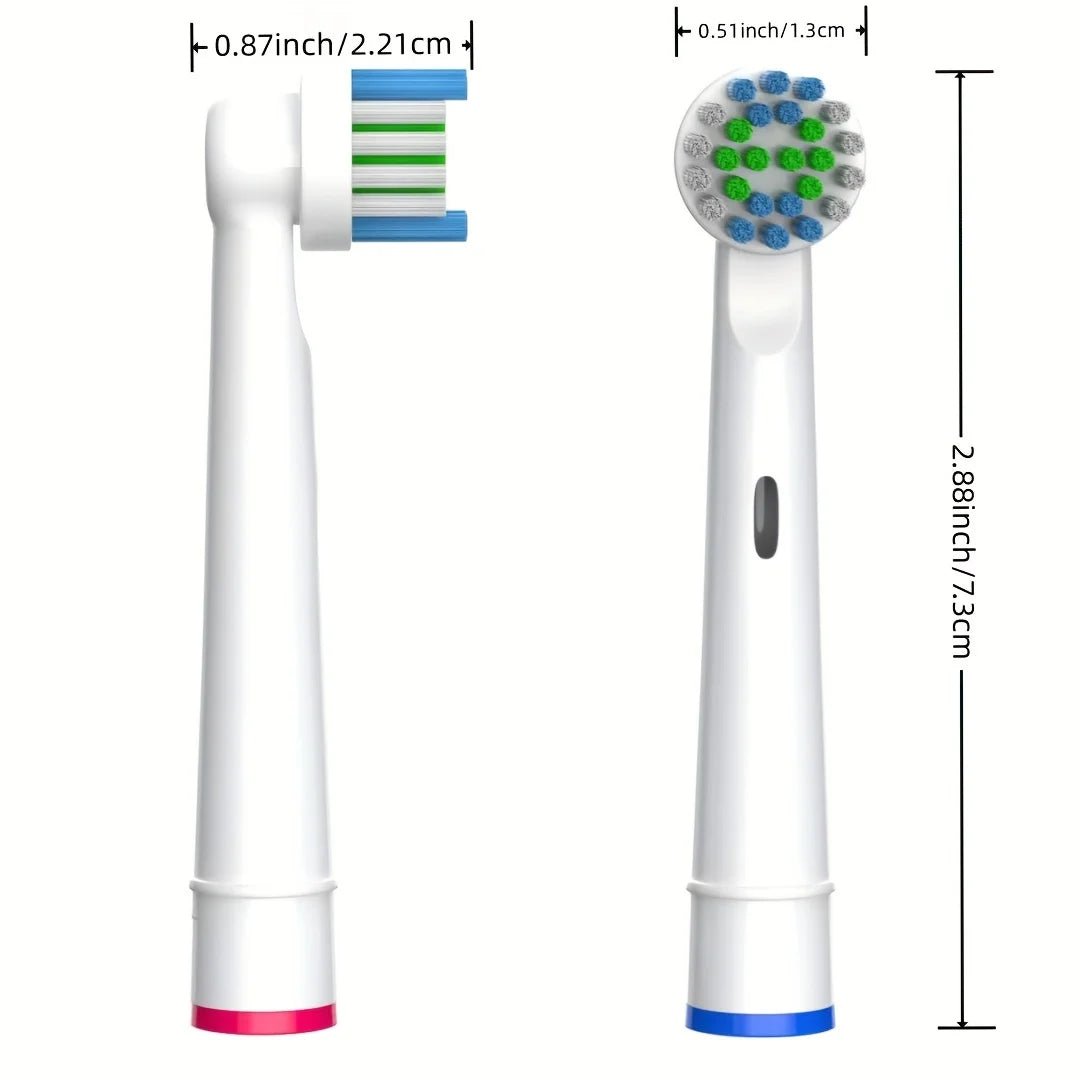 4/12/16/20 Pcs Replacement Toothbrush Heads Compatible with Oral-B Braun Professional Electric Toothbrush Heads Brush Heads