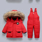 Children Clothing Set Baby Winter Warm Down Jackets parka Boys Thick Jumpsuit Infant overcoat toddler Girl Clothes Kids Snowsuit