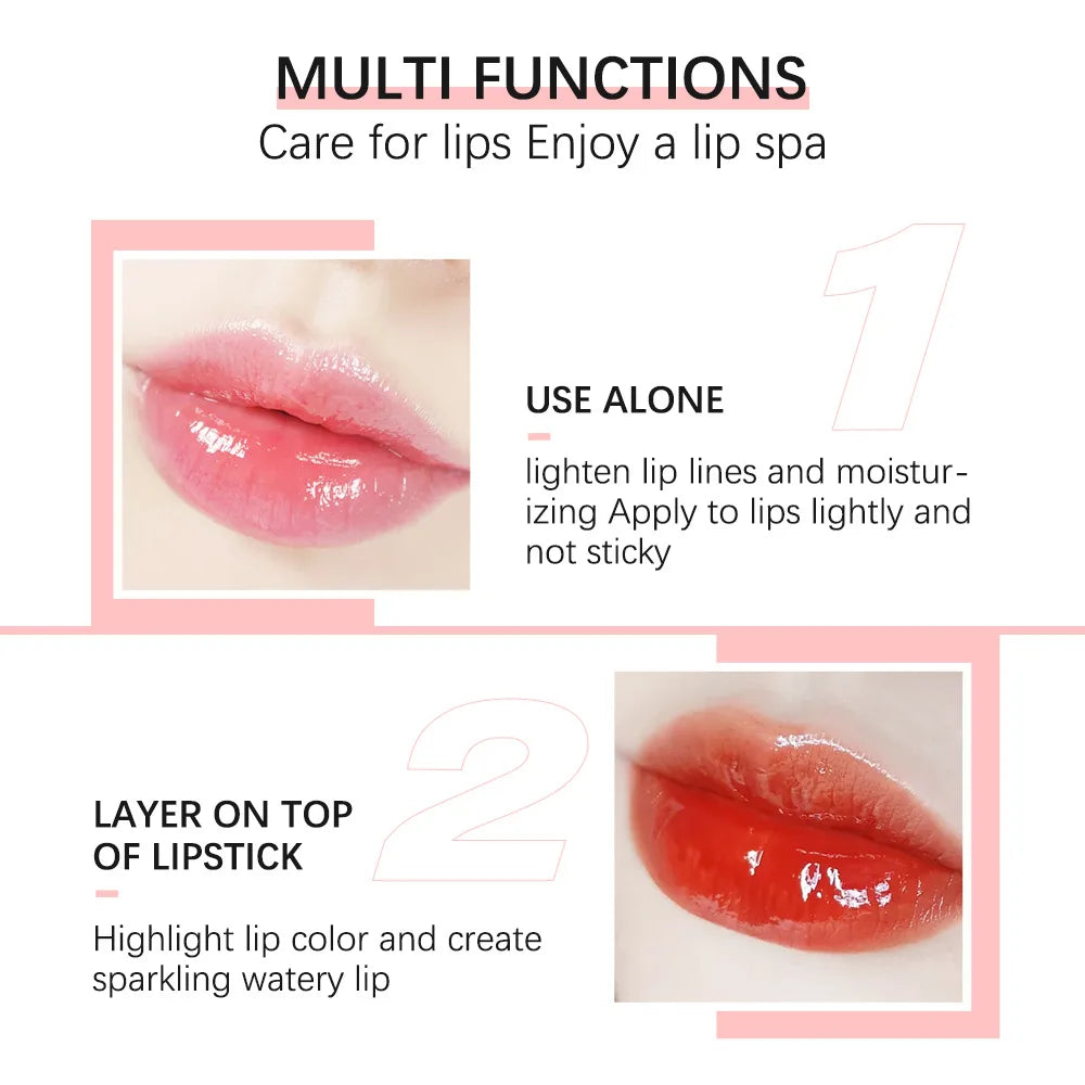 6ml Sext Lip Oil Hydrating Plumping Lip Coat For Lipstick Lipgloss Tinted Lip Plumper Serum Bb Lips Glow Oil Treatment