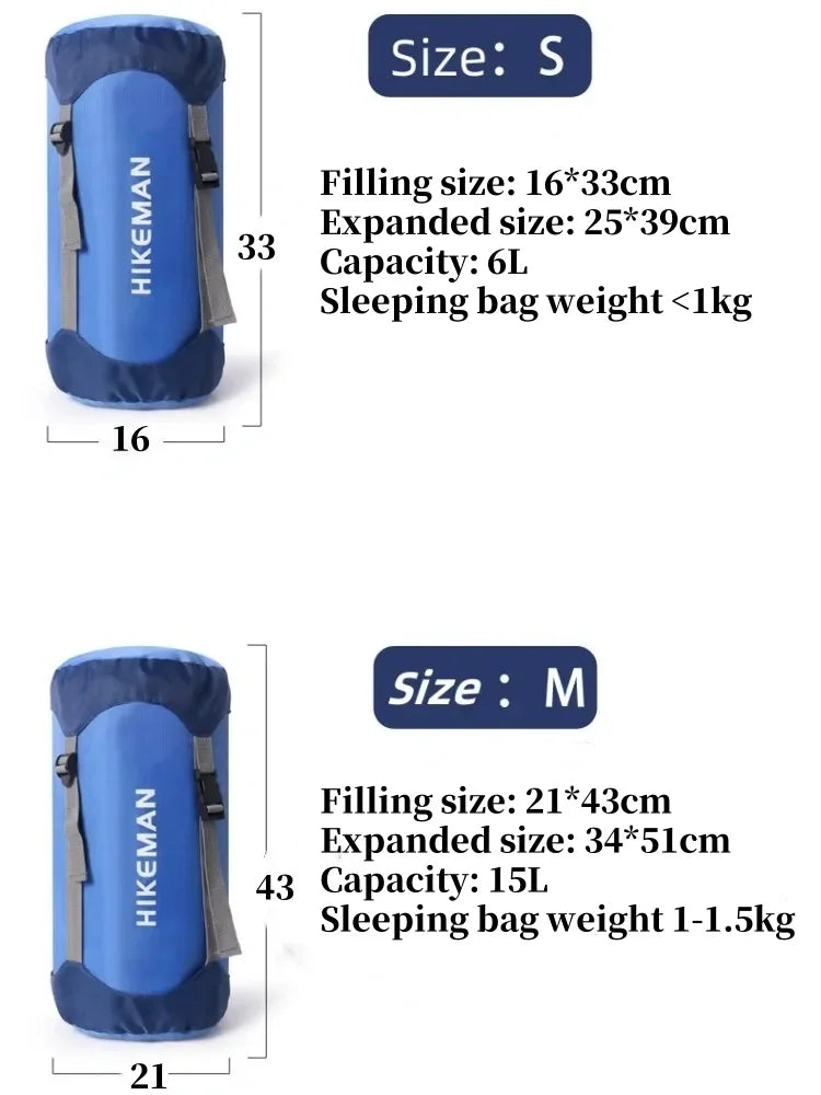 Sleeping Bag Compression Storage Bag Outdoor Camping Multi-purpose Waterproof Storage Bag Portable Ultra-light Storage Bag