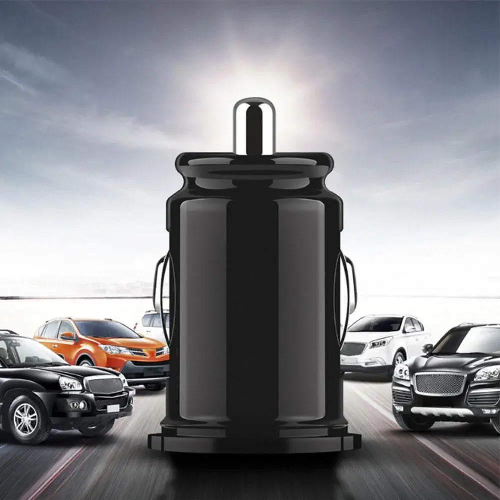 Dual USB Car Charger 2.4A 5V 2 Port Cigarette Lighter USB Power Adapter Fast Charging Car Phone Charger For All Smart Phones