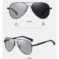 CLLOIO New Titanium Alloy Sunglasses Polarized Men's Sun Glasses Women Fashion Pilot Gradient Eyewear Photochromic Oculos De Sol