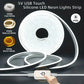 Touch Sensor LED Neon Sign Light Strip 5V USB Dimmable Waterproof Neon Lamp Flexible Tape Silicone Bedroom Backlight DIY Decor