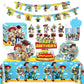 Disney Toy Story Birthday Decoration Balloons Buzz Lightyear Tableware Plates Napkin Plate Cup Banner Party Supplies For Kid