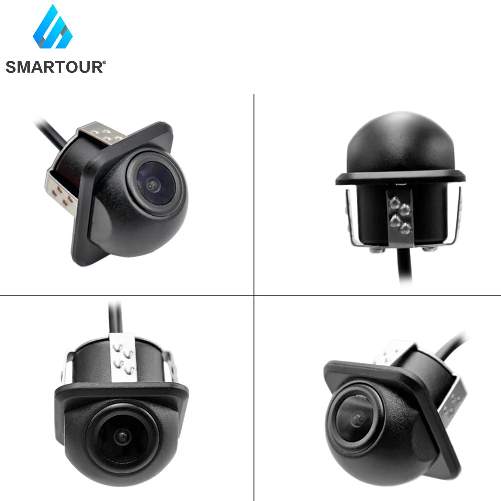 Smartour 4K CCD Fisheye Chips HD Night Vision Auto Parking Assistance With Parking Line AHD 1080P Car Rear View Camera