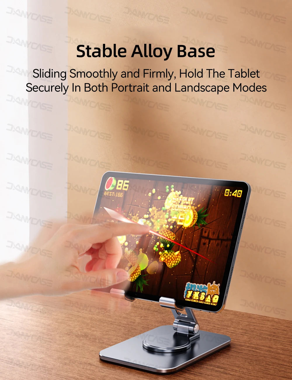 Tablet Stand 360° Rotation Adjustable Foldable Holders for iPad Phone Samsung Xiaomi Lenovo Huawei Tablet Bracket Support