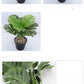 Simulation Monstera Plant Potted Floor Decor Turtle Leaf Artificial Bonsai Fake Tree Nordic Green Plant Home Garden Decoration