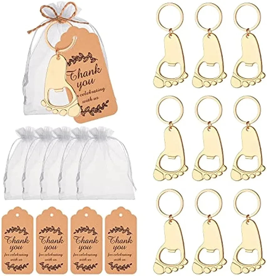 Keychain Bottle Opener Baby Shower Favors for Guest Baby Shower Souvenirs, Gifts,Supplies and Decorations, Baby Shower Souvenirs