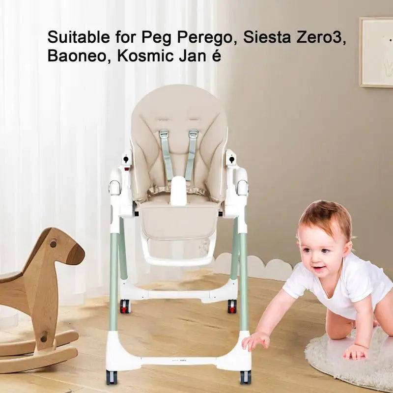 PU 皮革婴儿椅垫套 适用于 Peg Perego、Siesta Zero3、Baoneo、Kosmic Jané 晚餐椅座椅套配件