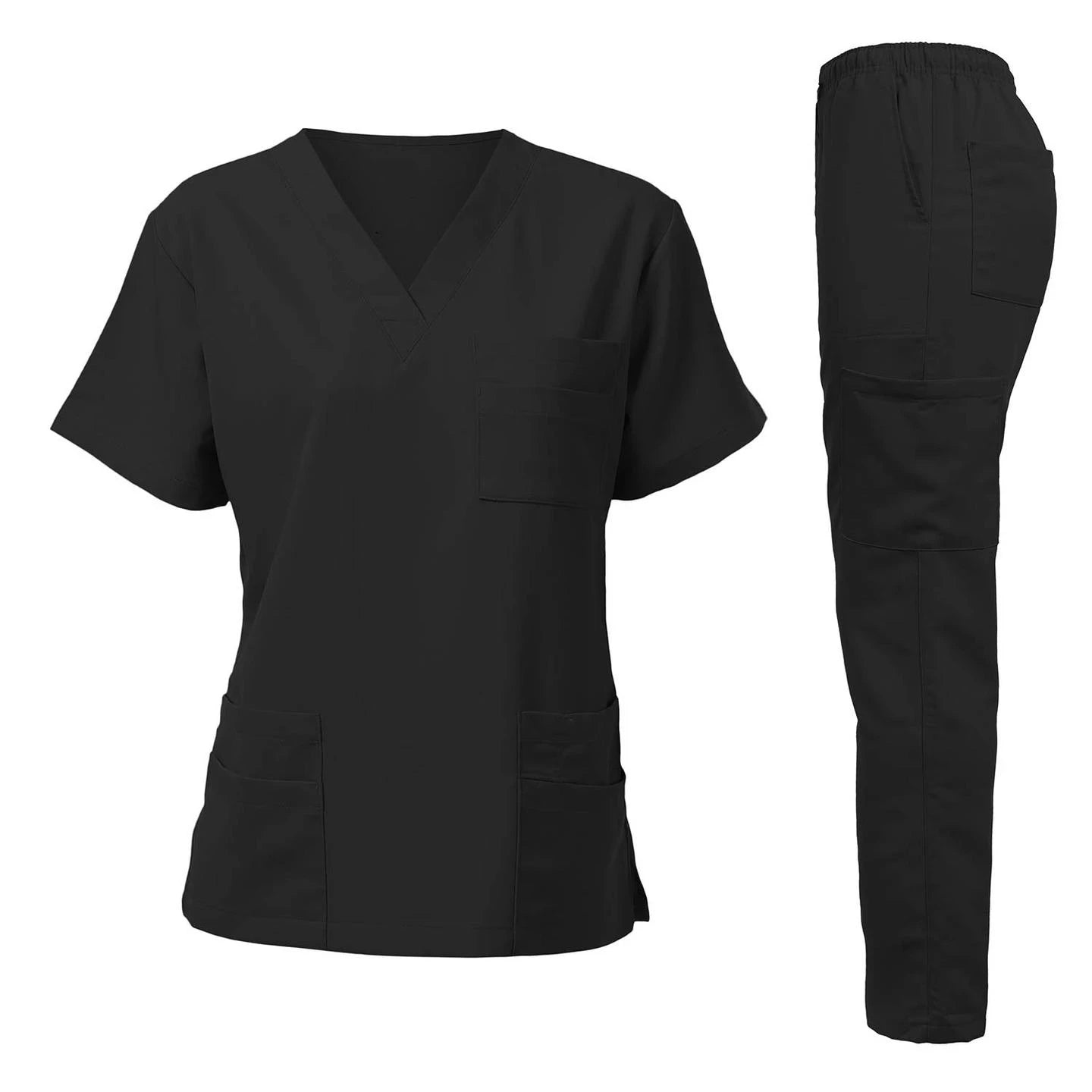 Beauty Salon Uniform Medical Clothes Scrub Suit Uniformes Tshirts Short Sleeve Dhypocrate Medical Work Clothes Nurse Blouses