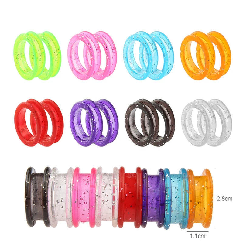 5PCS Silicone Finger Rings for Cat Dog Hair Scissors Professional Pet Grooming Scissors Protector Cutting Curved Thinning Shears