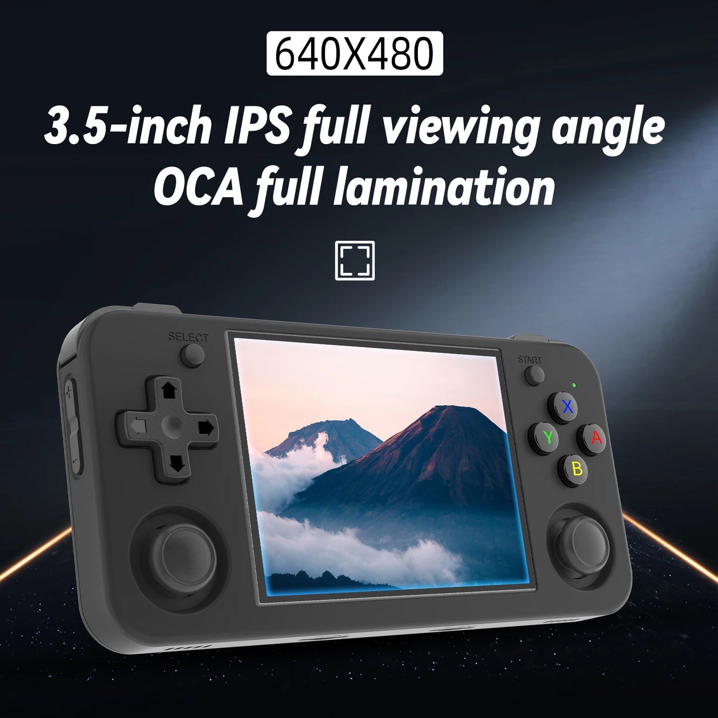 ANBERNIC RG35XX H Handheld Game Console Linux 3.5 inch IPS Screen H700 Retro Video Games Player 3300mAh 64G 5528 Classic Games