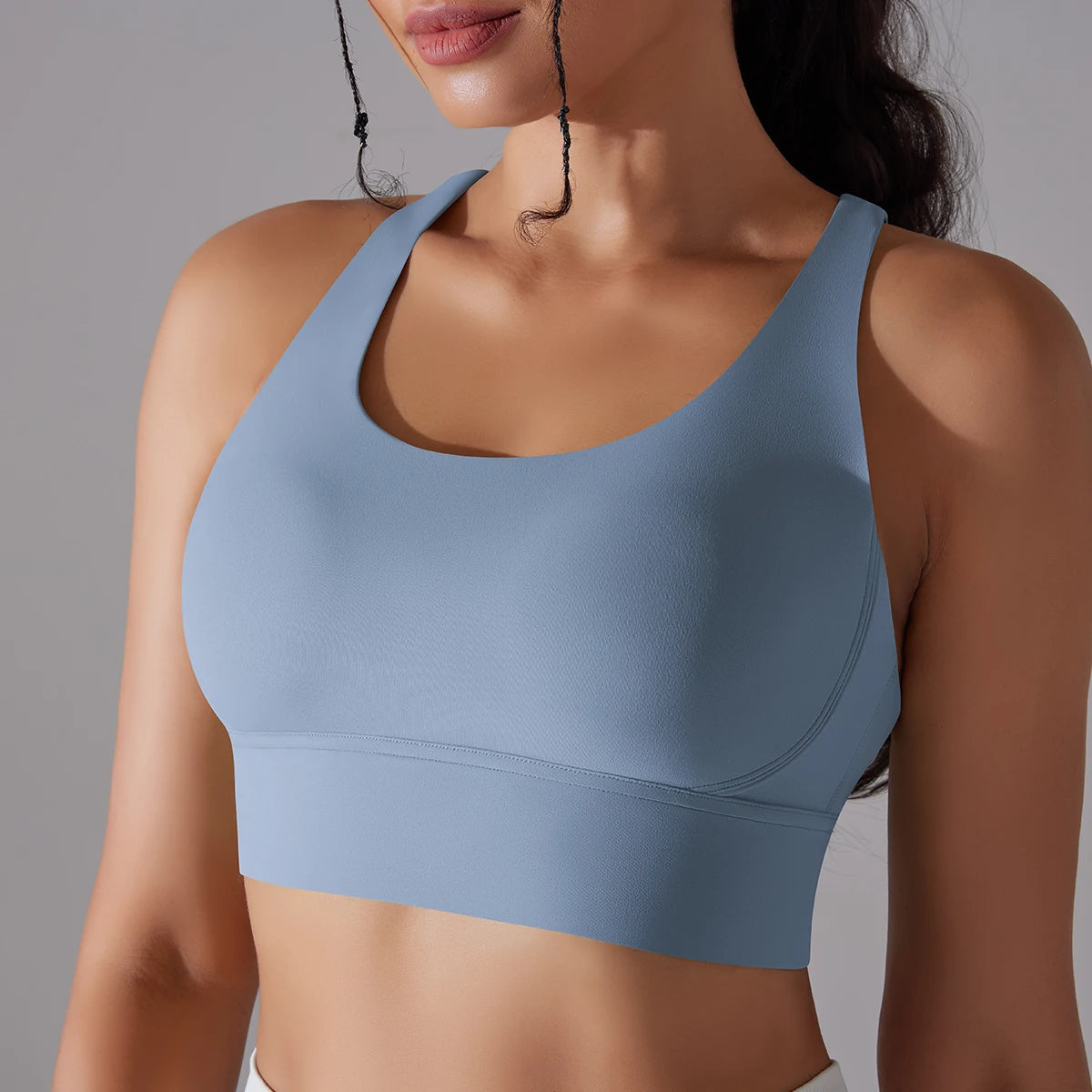 Women Sports Bra Sexy Yoga Bra High Support Impact Sports Underwear Running Quick DryTank Top Fitness Gym Padded Bralette