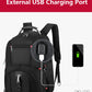 Swiss-Multifunctional bags Durable 17 Inch Laptop Backpack, Travel Bag,College Bookbag,USB Charging Port,Water Resistant