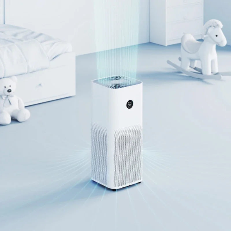 New Xiaomi Air Purifier 4 Pro Smart Household Sterilizer OLED Touch Screen Display Air Purifier Ozone Generator HEPA Filter