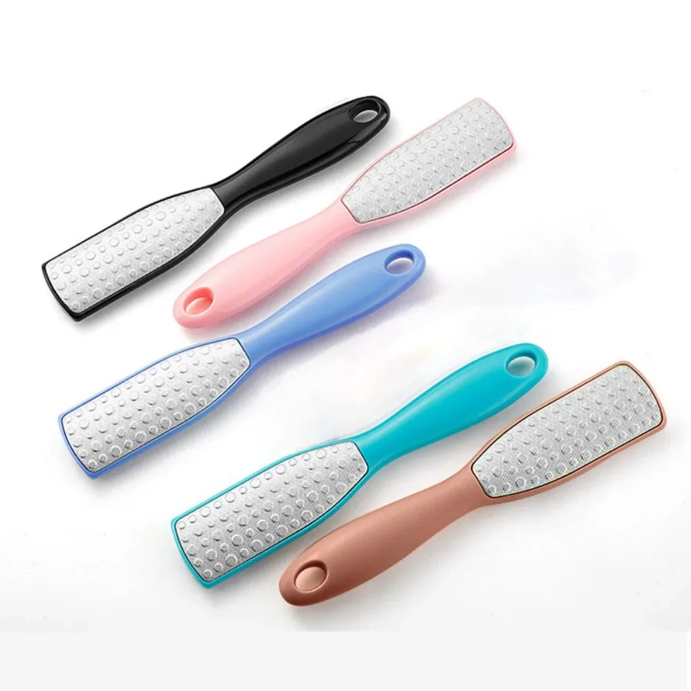 Two Sides Stainless Steel Callus Remover Foot File Scraper Pedicure Tools Dead Skin Remove for Heels Feet Care Products