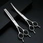 Pet Grooming Scissors Dog Hair Professional Trimming Scissors Set Teddy Haircutting Bent Scissors Pet Clippers Portable Sets