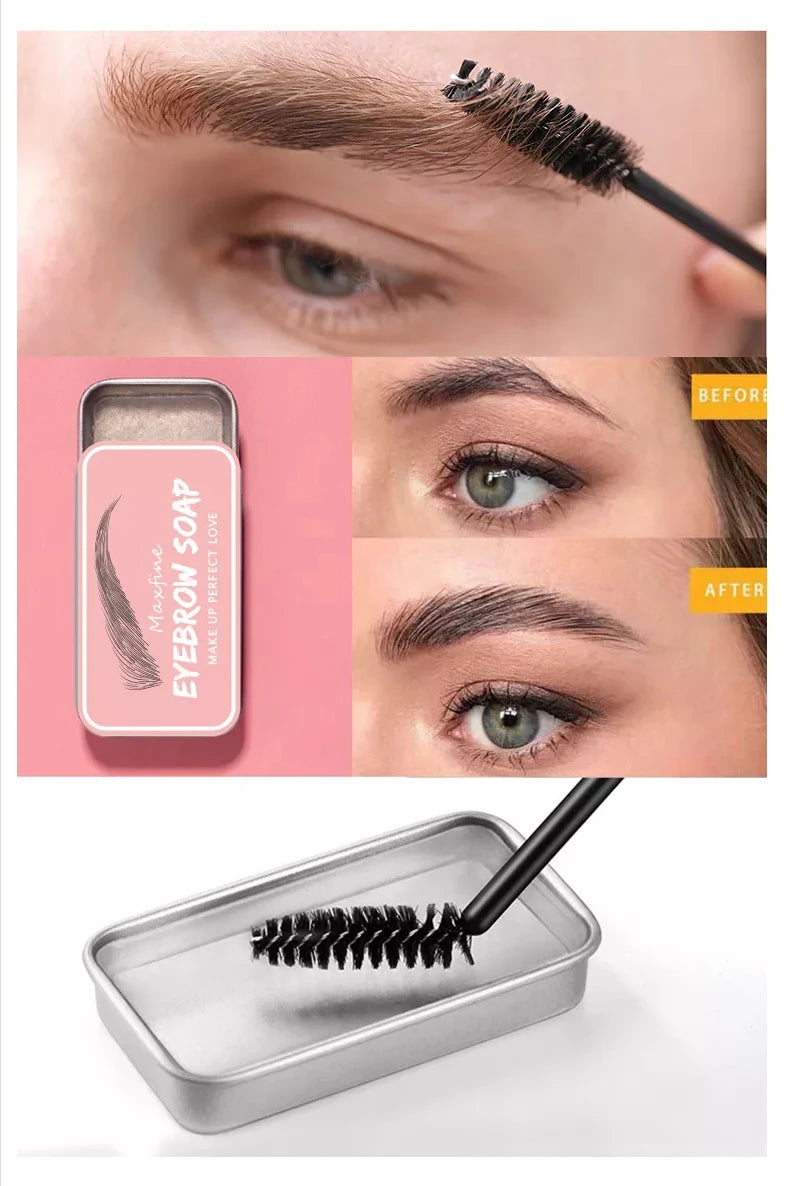 Transparent Waterproof Mascara With Anti-blooming, Long-lasting Styling And Difficult Makeup Removal.