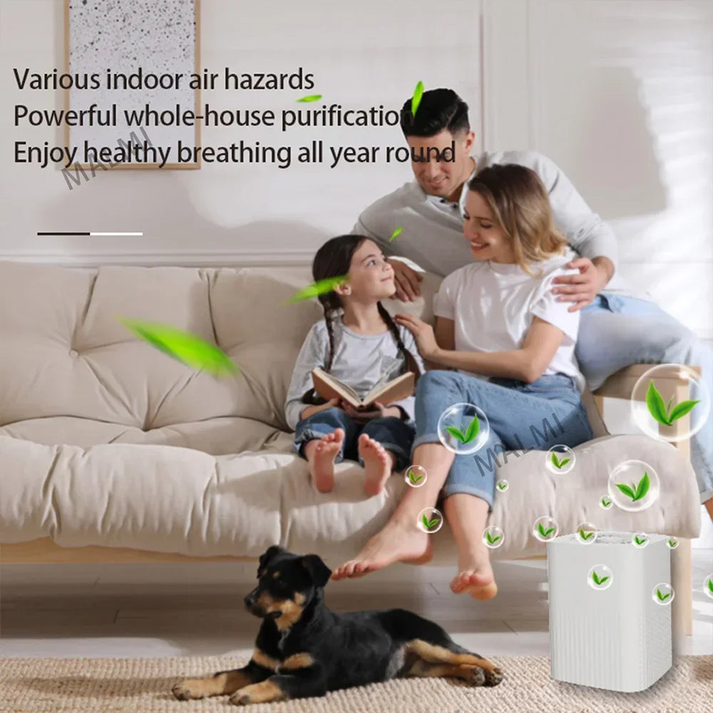 Xiaomi Small Air Purifier Compact Desktop HEPA Filter Air Cleaner Remover Second-hand Smoke Odor for Home Bedroom Office Car