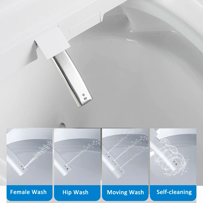 EcoFresh D U-shape Smart toilet seat Electric Bidet cover smart night light intelligent  bidet sprayer heat clean dry Massage