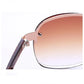 New Sunglasses European and American Fashion Protective Glasses Popular Sun Visors for Men and Women Frameless Sunglasses