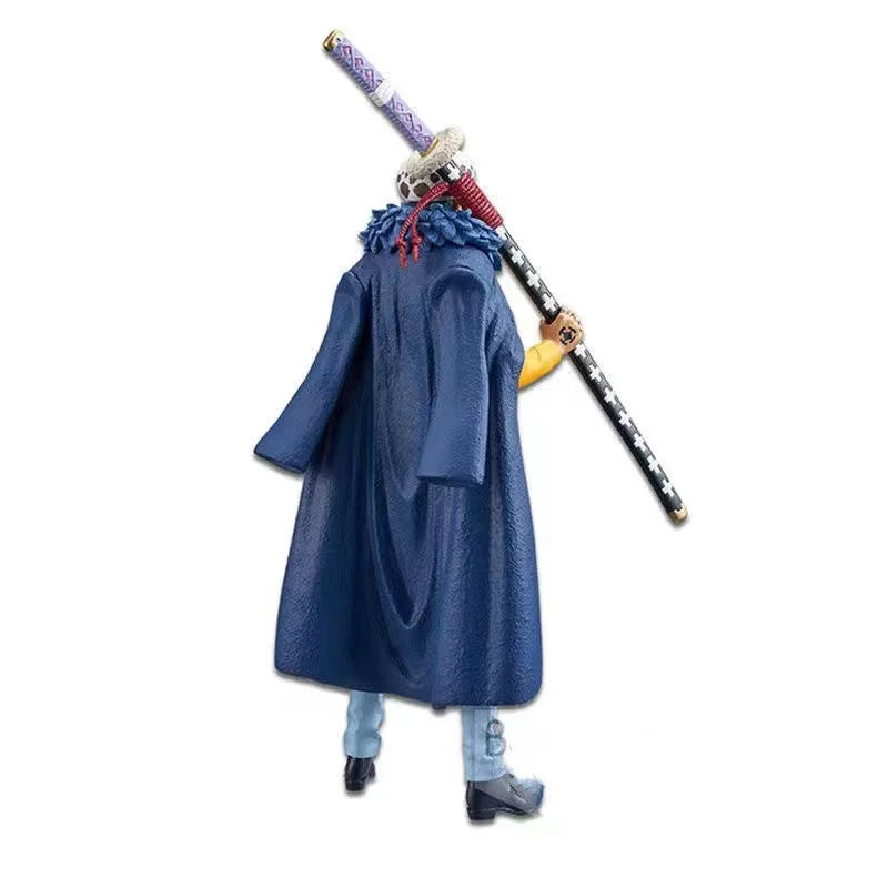 Anime Figure One Piece DXF Wano Country Trafalgar Law PVC Model Children's Gifts Collectibles Model Dolls 18cm