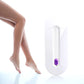 Bulbusbow 2 In 1 Rechargeable Electric Epilator Women Painless Hair Removal Epilator Device Instant Sensor Light Shaver Dropshipping