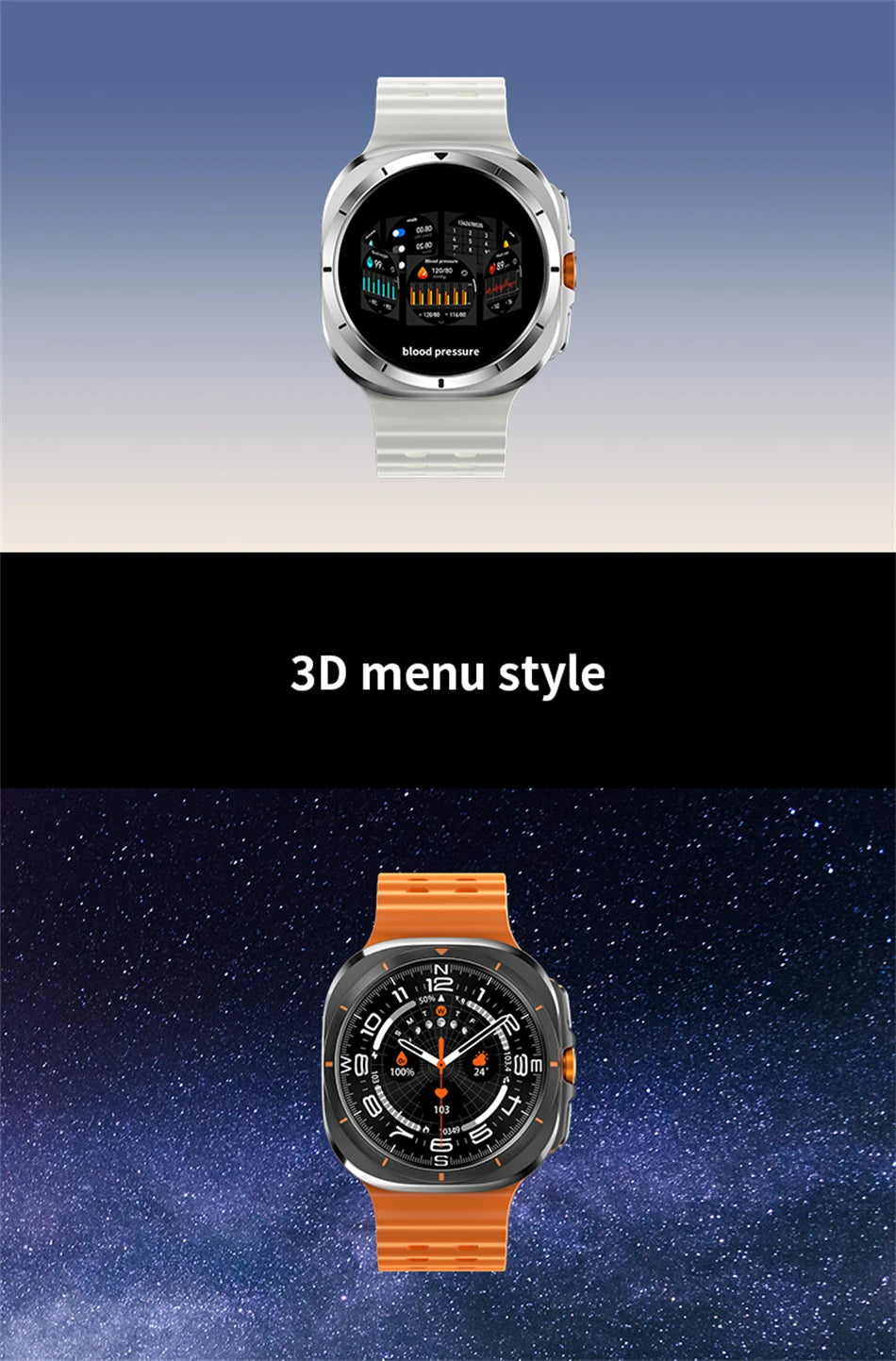 2024 New For Samsung Galaxy Watch 7 Classic Smart Watch Men women Custom Dial HD AMOLED Voice Call GPS NFC Tracker Sport Watches