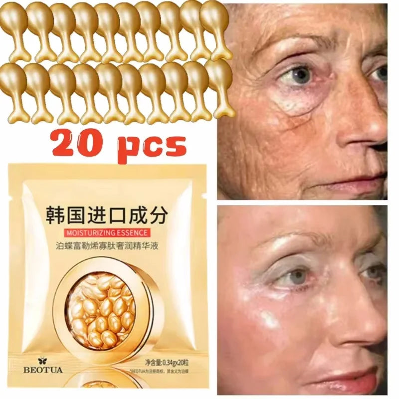 20/50Pcs Hyaluronic Acid Capsules Serum Remove Face Fine Line Anti-wrinkle Ageless Firm Repair Spot Whiten Skin Care Cosmetics