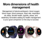 Bulbusbow 2025 Medical Grade Blood Sugar Health Smart Watch for Women - ECG + PPG Monitoring, Bluetooth Call, Temperature Tracking