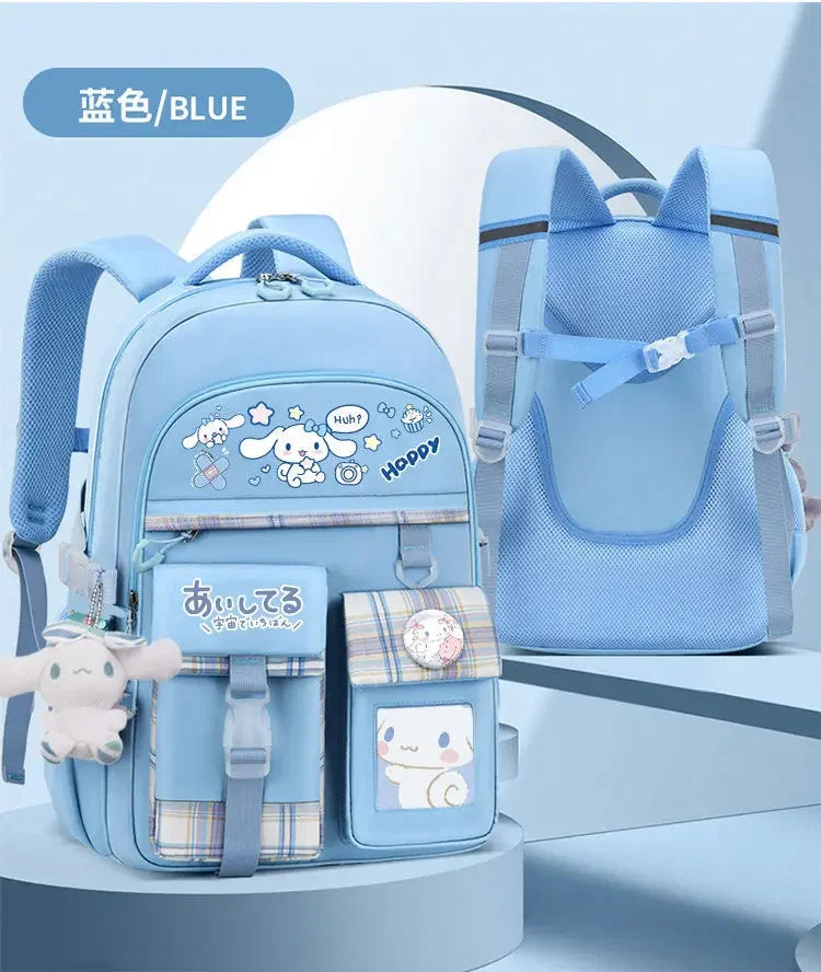 Sanrio Yugui Dog Schoolbag Student Large Capacity Ultra-Light Children's Spine Protection Backpack