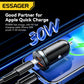 Essager 30W USB C Car Charger Type C Quick Charger PD QC 3.0 SCP 5A Fast Charging Car Phone Charge For iPhone Xiaomi Samsung