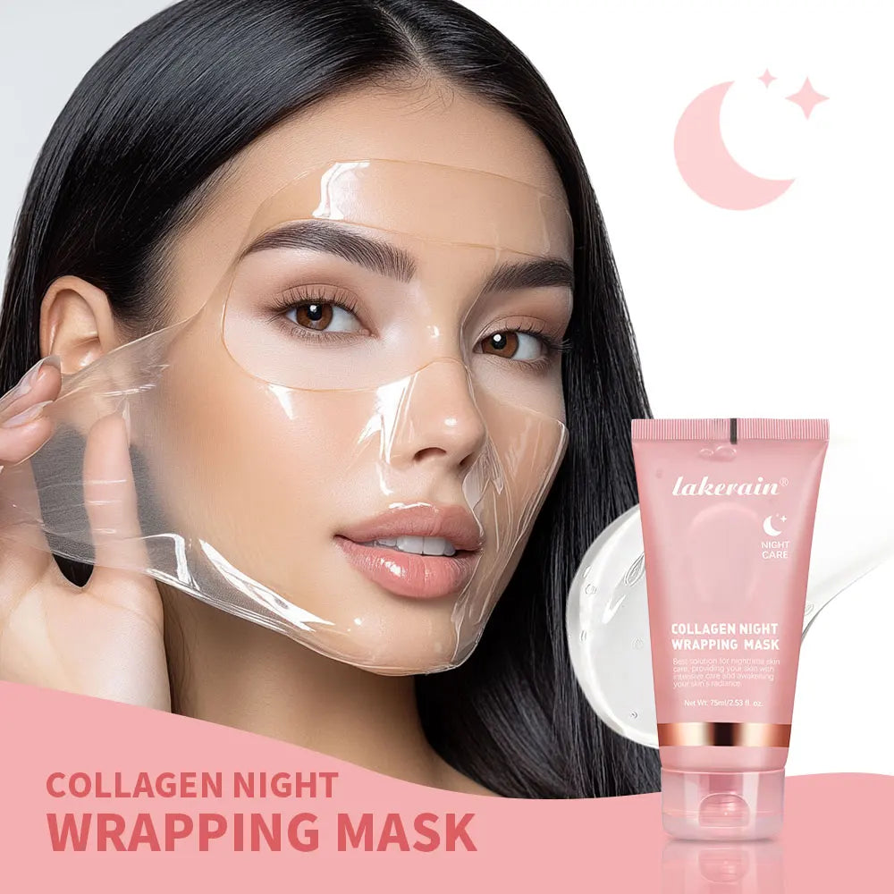 Collagen Peel Off Mask Deep Collagen Mask for Face Face and Care Masks Skin Korean Bio Pack Night Wrapping Woman Overnight Skin