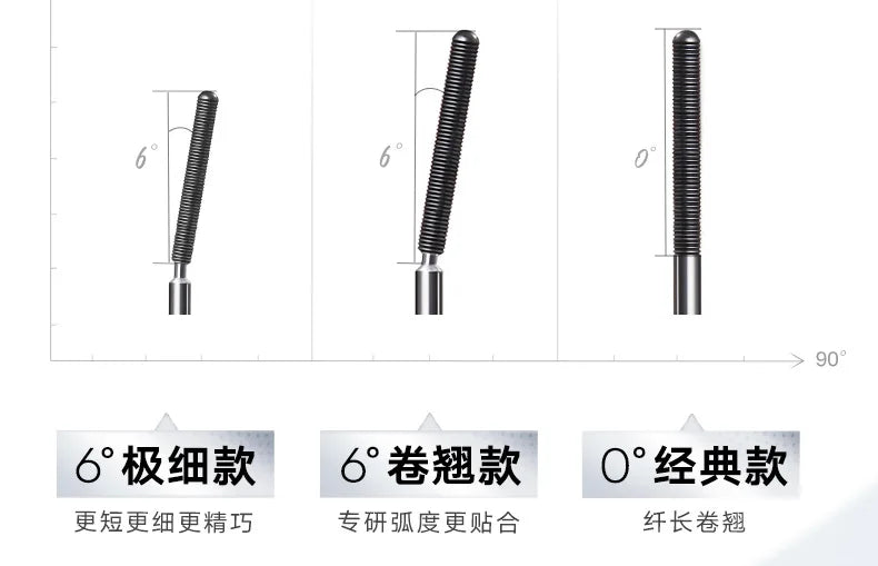 Judydoll Sunflowers Mascara Longlasting Stereotypes Waterproof Non-blend Slim Curly Thick Three-dimensional Steel Tube Cosmetics