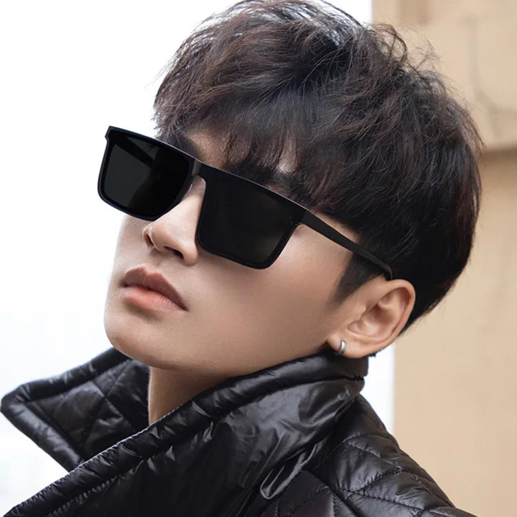 2022 New Sunglasses Men's Driving Anti-UV Sunglasses Concave Shape Ladies Long Frame Sunglasses gafas de sol hombre