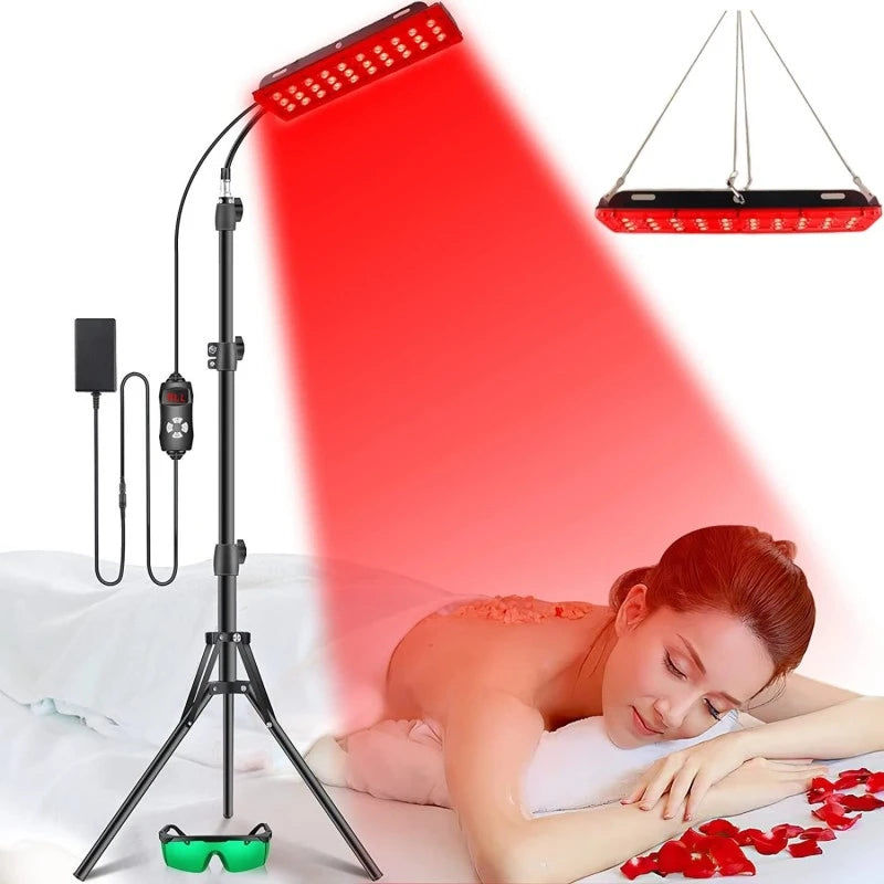 LED Red Light Healthcare Lamp For Full Body Face Near Infrared Light sauna for Joint Muscle Relieve Beauty Health Gadget